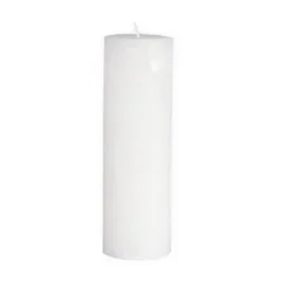 CERABELLA Bougie CALINA BLOQUE N1 blanche 6x20cm lot de 4