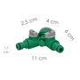 SATURNIA Raccord tuyau plastique 3/4 - 1'' femelle en Y