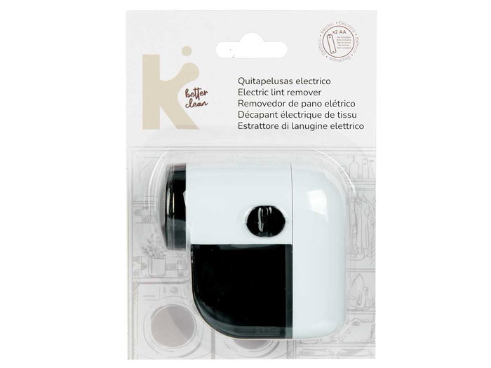 Arte Regal Quitapelusas électrique plastique transparent blanc 8 x 7.5 x 4 cm (Set de 36)