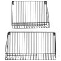 Home Deco Factory Lot de 2 étagères en fil de fer