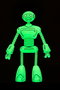 Tortues Ninja (Mirage Comics) figurine Transmat Fugitoid GID 18 cm
