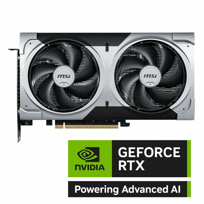 Carte Graphique MSI RTX 5060 Ti 16G VENTUS 2X OC PL geforce rtx 5060 ti 16 GB GDDR6X GDDR7