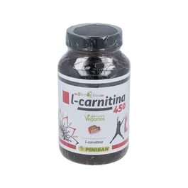 Pinisan L-Carnitine 450 mg 100 gélules - Complément alimentaire sportif vegan sans gluten