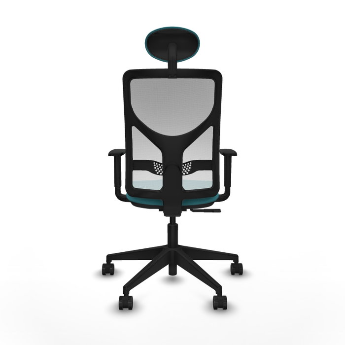 Piqueras y Crespo Chaise de Bureau Motilla Turquoise et Blanc Piqueras y Crespo Chaise de Bureau Motilla Turquoise et Blanc