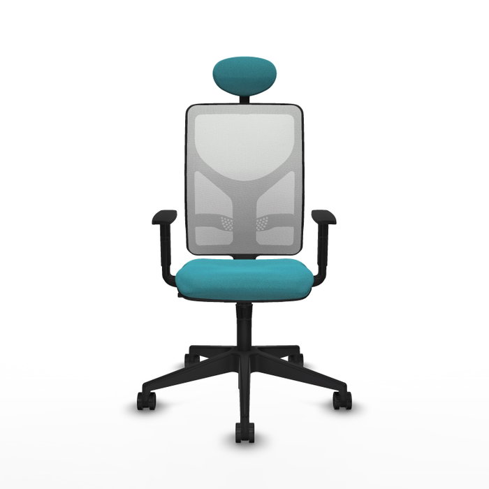 Piqueras y Crespo Chaise de Bureau Motilla Turquoise et Blanc Piqueras y Crespo Chaise de Bureau Motilla Turquoise et Blanc