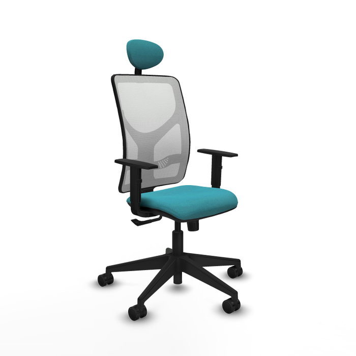 Piqueras y Crespo Chaise de Bureau Motilla Turquoise et Blanc Piqueras y Crespo Chaise de Bureau Motilla Turquoise et Blanc