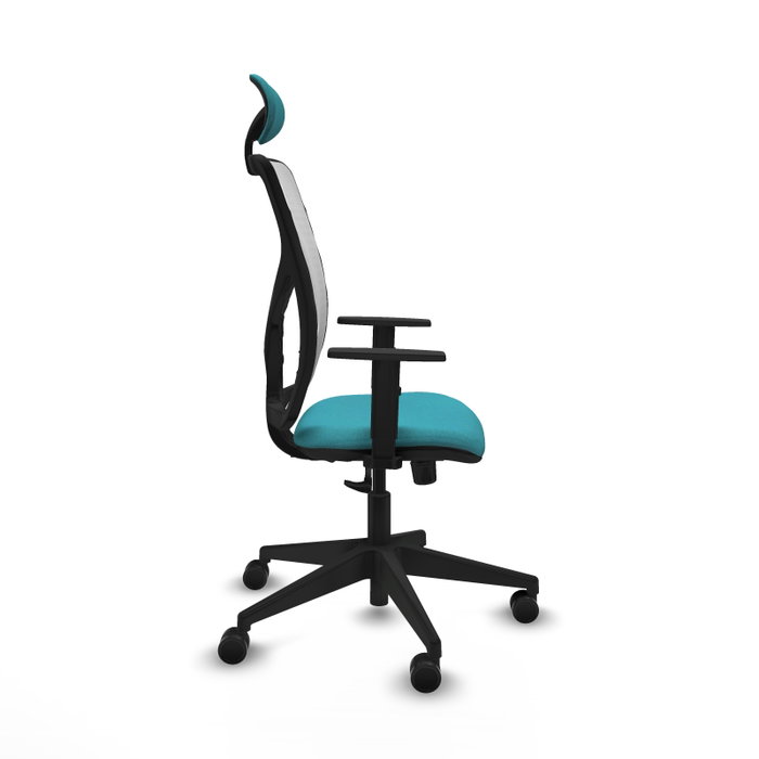 Piqueras y Crespo Chaise de Bureau Motilla Turquoise et Blanc Piqueras y Crespo Chaise de Bureau Motilla Turquoise et Blanc