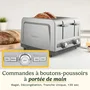 Cuisinart Core Collection Grille-pain 4 tranches en acier inoxydable