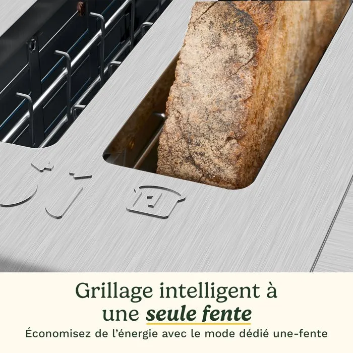 Cuisinart Core Collection Grille-pain 4 tranches en acier inoxydable