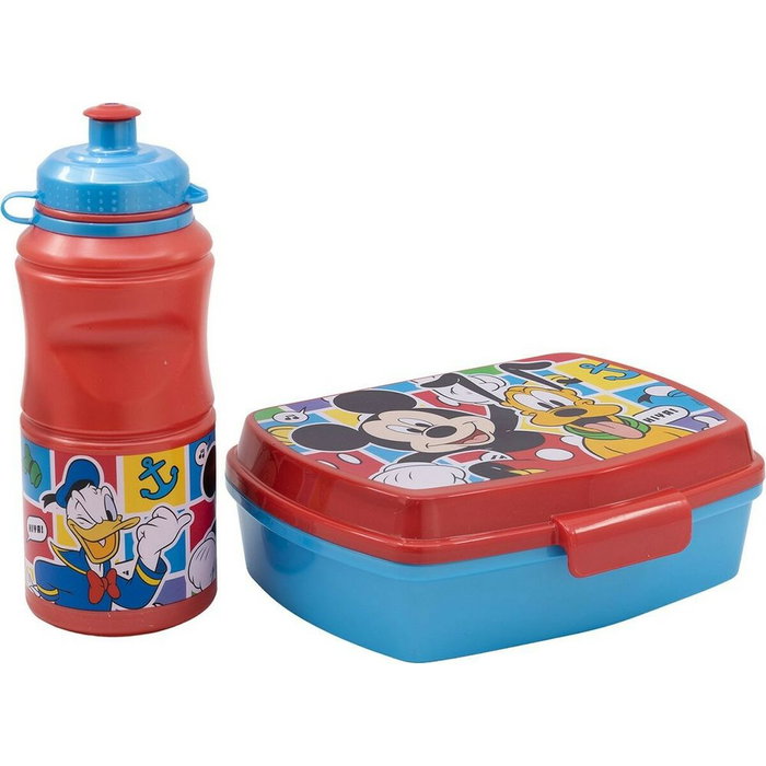 Licensing Coffret Cadeau Mickey Mouse avec Bouteille et Boîte de Sable