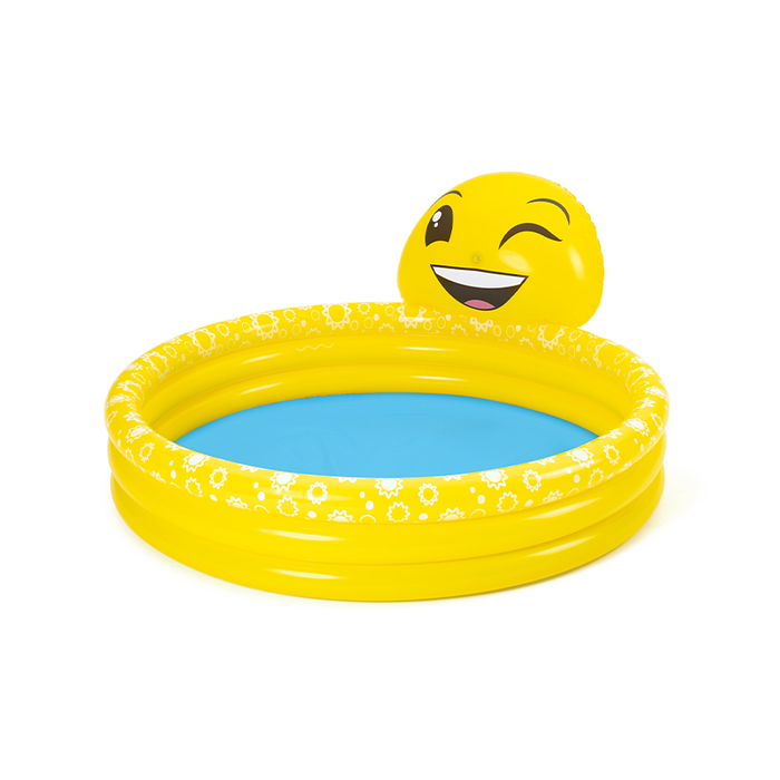Bestway 53081 Piscine Gonflable Enfant avec Chœur et Sourire, 165x144x69 cm, +2 Ans Bestway 53081 Piscine Gonflable Enfant avec Chœur et Sourire, 165x144x69 cm, +2 Ans