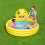 Bestway 53081 Piscine Gonflable Enfant avec Chœur et Sourire, 165x144x69 cm, +2 Ans