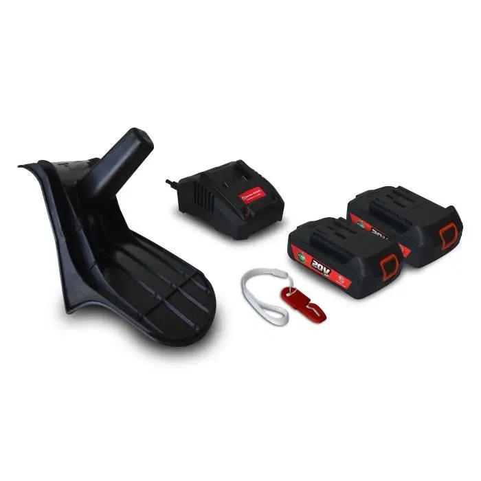 Elem Tondeuse à Gazon sur Batterie 40V TDE40V37-LI2BF - Fonction Mulching, Moteur à Induction, 37 cm, Bac 35L - Autonomie 25 min, Hauteur de Coupe Ajustable