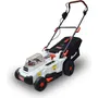 Elem Tondeuse à Gazon sur Batterie 40V TDE40V37-LI2BF - Fonction Mulching, Moteur à Induction, 37 cm, Bac 35L - Autonomie 25 min, Hauteur de Coupe Ajustable