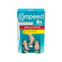 Compeed Pansements anti-ampoules assortis 3 tailles, 10 unités