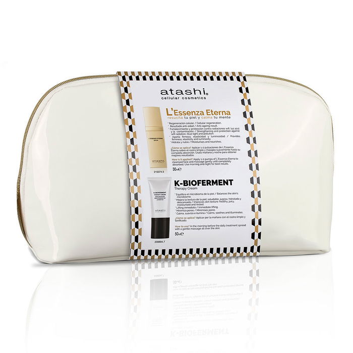 Atashi Sérum Anti-Âge L'Essenza Eterna Coffret 3 pcs - Hydratation, Raffermissement, Soin Naturel