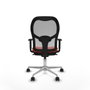 Piqueras y Crespo Chaise de Bureau 1D086N0 Orange Foncé