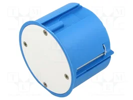 SIMET Boîtier d'installation sous-plâtre Ø 74mm blanc