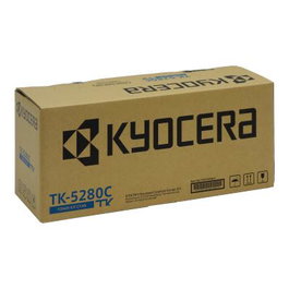 Kyocera 1T02TWCNL0 - Cartouche de toner TK-5280C Cyan pour imprimante, kit d'origine (OEM)