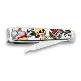 Tres Claveles Coupe-ongles Tattoo 6 cm avec Lime