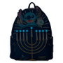 LOUNGEFLY Sac à dos Disney Stitch Menorah - Dimensions: 35 cm x 30 cm x 15 cm