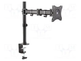 DIGITUS Support de moniteur bord de table noir 27 pouces