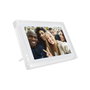 Braun DigiFrame 1020 WiFi Blanc avec cadre acrylique