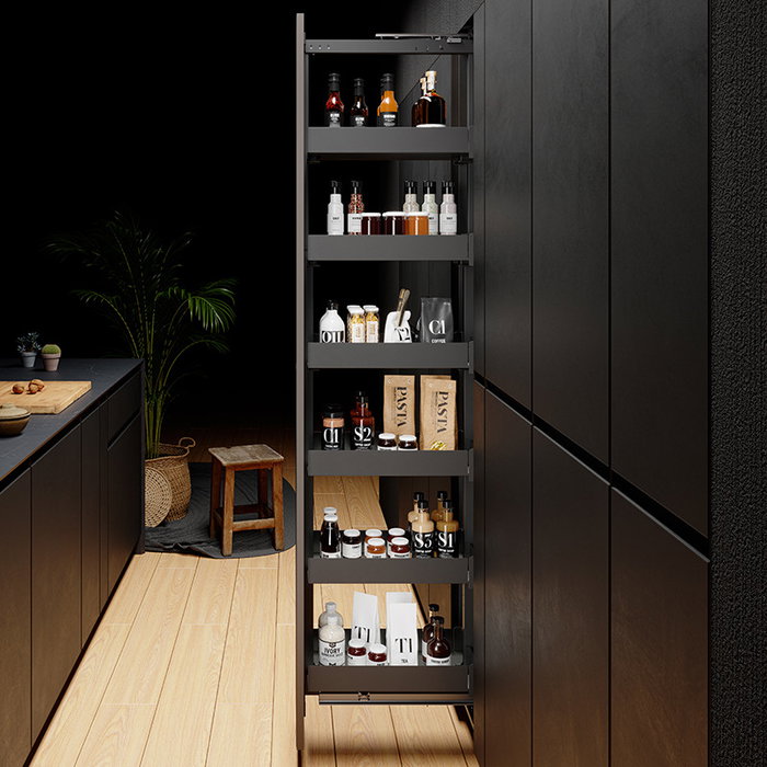 MENAGE CONFORT Colonne de rangement extractible Nova Flat