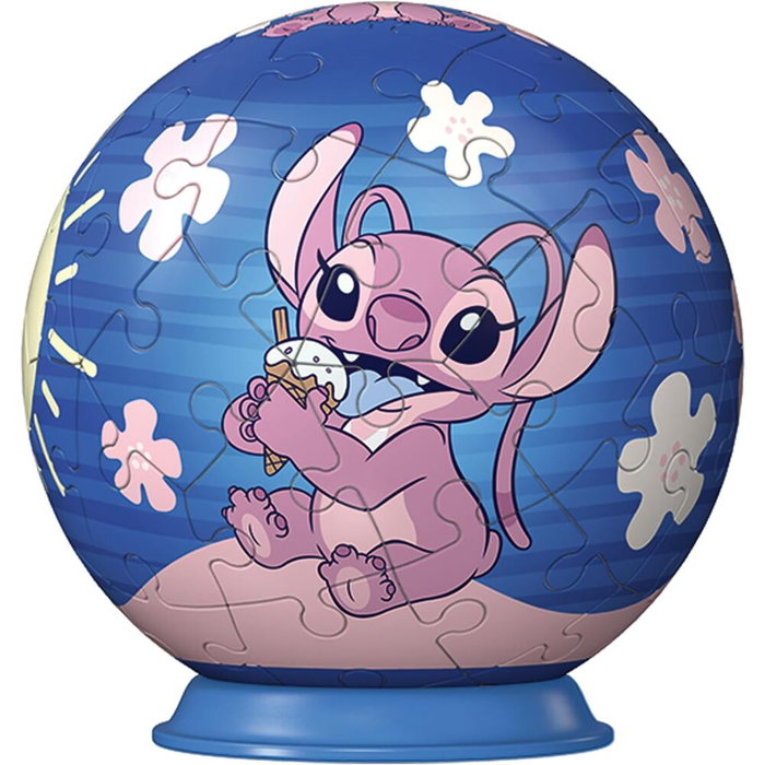 Ravensburger Puzzle 3D Disney Angel Stitch avec 54 Pièces - 8,1 cm Ravensburger Puzzle 3D Disney Angel Stitch avec 54 Pièces - 8,1 cm