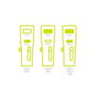 Mobile Adaptateur de voyage 25W EU/US/UK/AU Blanc