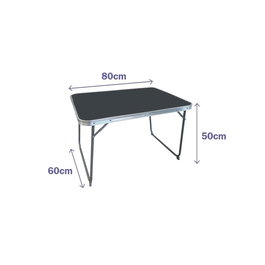 Table Piable Marbueno Gris 80 x 60 x 50 cm