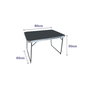 Table Piable Marbueno Gris 80 x 60 x 50 cm