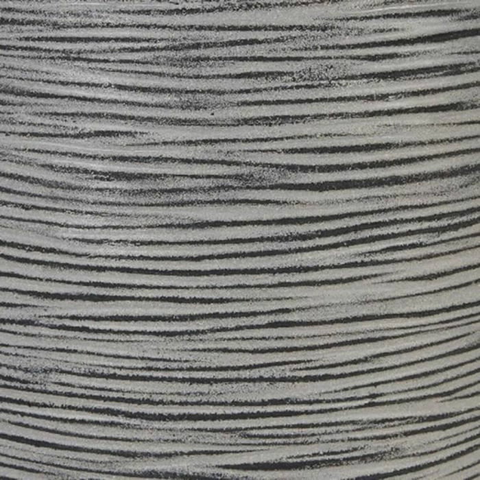 Capi Europe Pot de fleurs Nature Rib Anthracite 46x58 cm