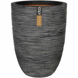 Capi Europe Pot de fleurs Nature Rib Anthracite 46x58 cm
