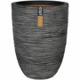 Capi Europe Pot de fleurs Nature Rib Anthracite 46x58 cm
