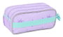 Safta Portatodo Triple Big Frozen "Spirit" 21.5x10x8 cm, Boîte de Rangement Enfant à Thème Reine des Neiges, pour 36 Mois et Plus