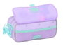 Safta Portatodo Triple Big Frozen "Spirit" 21.5x10x8 cm, Boîte de Rangement Enfant à Thème Reine des Neiges, pour 36 Mois et Plus