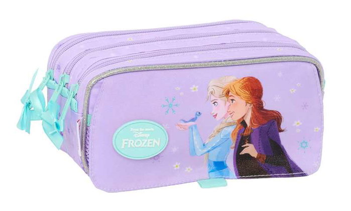 Safta Portatodo Triple Big Frozen "Spirit" 21.5x10x8 cm, Boîte de Rangement Enfant à Thème Reine des Neiges, pour 36 Mois et Plus Safta Portatodo Triple Big Frozen "Spirit" 21.5x10x8 cm, Boîte de Rangement Enfant à Thème Reine des Neiges, pour 36 Mois et Plus