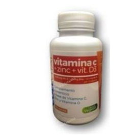 Triconatura Vit C + Zinc + Vit D3 60 capsules Collvital - Complément alimentaire immunité