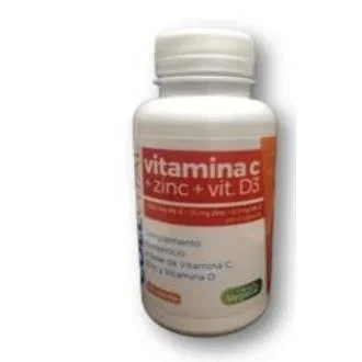 TRICONATURA Vit C + Zinc + Vit D3 60 capsules