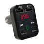 NK Transmetteur FM Bluetooth Voiture Camion 12-24V Mains Libres avec Micro Intégré et Chargeur USB 2.4A