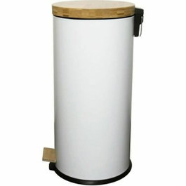 Kitchen Move Poubelle FOREST 30 L Blanc Mat