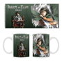 Sakami Merchandise Mug Attack on Titan Levi en céramique, 0,32 L
