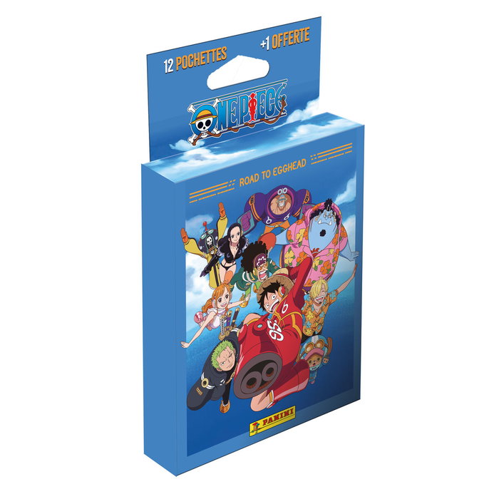 Panini One Piece Road to Egghead - Blister de 65 stickers (12 pochettes + 1 offerte)