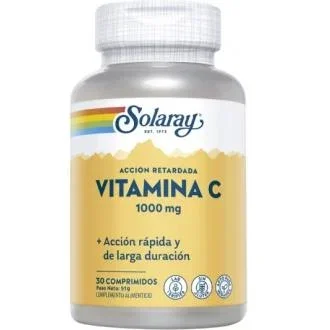 Solaray Vitamine C 1000 mg, 100 comprimés