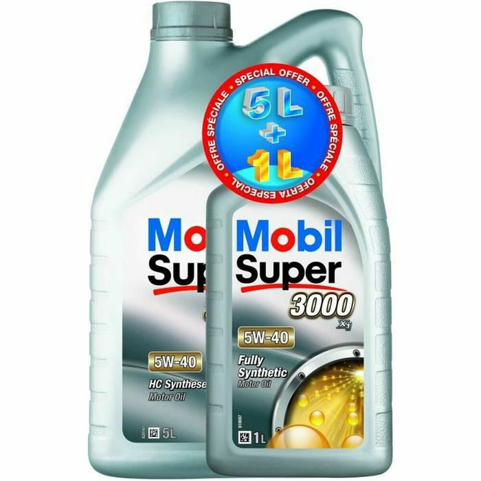 Mobil S3000 5W40 Huile Moteur Synthétique 6 L Mobil S3000 5W40 Huile Moteur Synthétique 6 L
