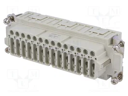 ILME Connecteur HDC femelle série CDS 42 broches + PE