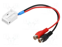 4CARMEDIA Adaptateur Aux RCA pour BMW 3 (E90)