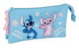 Safta Portatodo Triple Stitch "Happy" - Trousse ou Pochette Triple Couture 22 x 12 x 3 cm - À partir de 3 ans