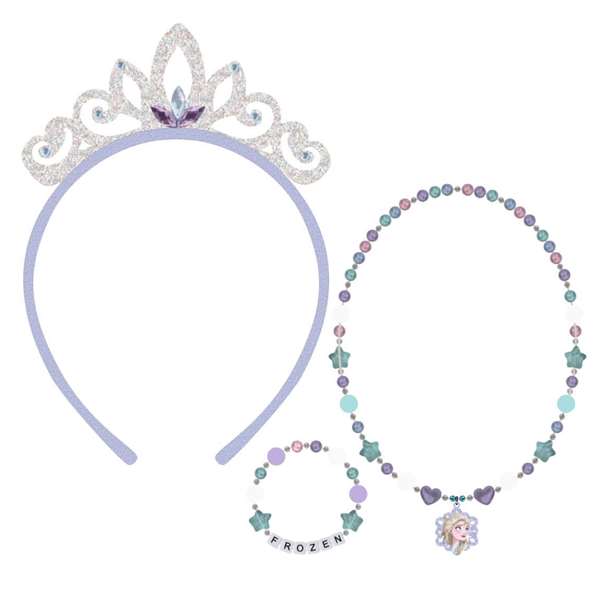 Cerdá - Pack de 3 bijoux fantaisie Frozen pour enfant - 12.5 x 19.0 x 0.1 cm